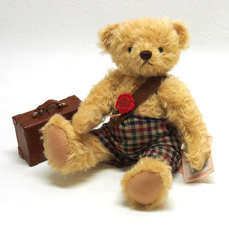 Travelling teddy 27cm