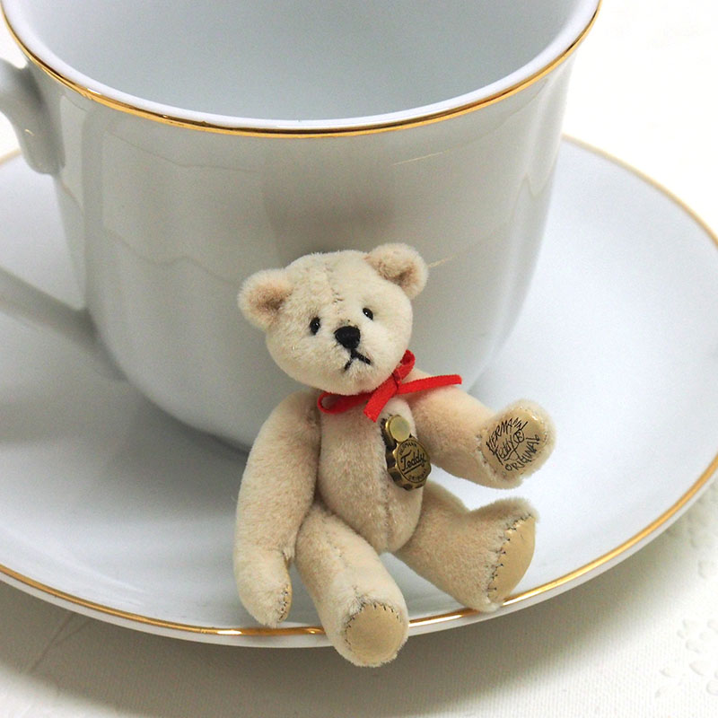 Teddy white 6cm