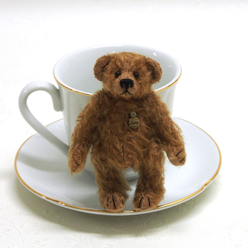 Antique Bear Light Brown 10cm