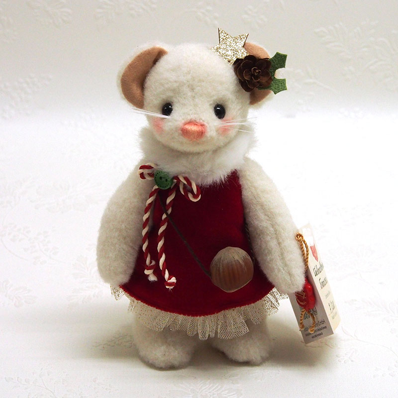 Christmas Mouse Francesca 17cm